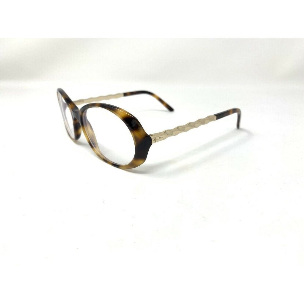 Efva Attling Eyeglasses Frames Twisted Havana ( T… - image 1